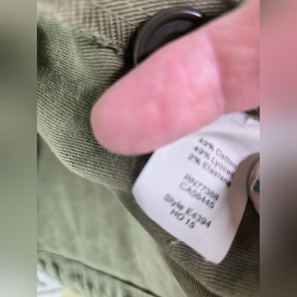 Madewell Brimfield khaki hooded army utility jacket - Picture 10 of 15